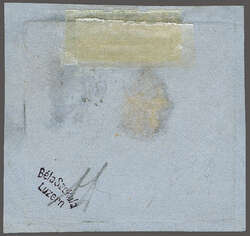 1859 (Dec): Dardenne 2 d. blue on horizontally laid paper, a used ...