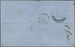 1859 (March-Nov): Lapirot 2 d. blue, early clear impression, a ...