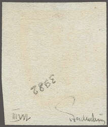 Wien und Vorstädte, 1 Kr. chromgelb in Type III, farbfr. und ...