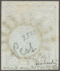 Ungarn, 1850: 9 Kr. blau Type IIIa, farbintensiv und regelmässig ...