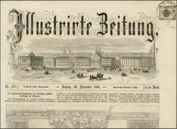 Segnatasse per Giornali / Zeitungsstempelmarke 1858: 1 kr. nero type ...