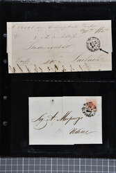 1850/67: Auswahl 19 Briefe, dabei vier Briefe mit ...