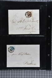 1850/67: Auswahl 19 Briefe, dabei vier Briefe mit ...