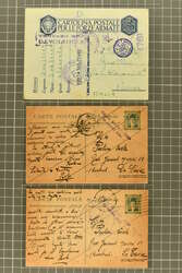1940/1943: group of 25 covers related to the Italian war prisoners, ...