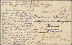 Togo, 1914 (October 21th): 5 c. and 10 c. neatly tied by cds. "ANECHO ...