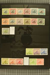 1901/34: Papua and New Guinea unused collection with Papua Lakatoi ...