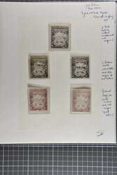 The English & Irish Magnetic Telegraph Co. 1853: The range on leaves ...