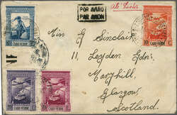 Mail to and from Neutral Countries: Cape Verde 1941 (June 11): ...