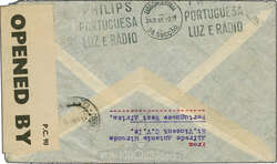 Mail to and from Neutral Countries: Cape Verde 1941 (Aug 14): ...