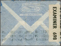 Mail to and from Neutral Countries: Cape Verde 1941 (Aug 14): ...