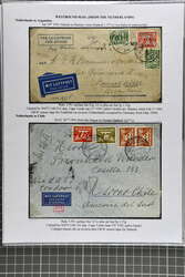 Westbound Mail from Belgium and the Netherlands 1940/41: Selection of ...
