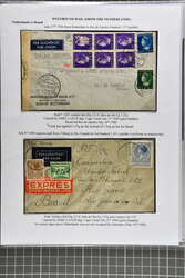 Westbound Mail from Belgium and the Netherlands 1940/41: Selection of ...