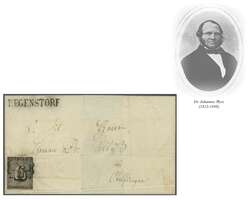 Zürich 6, Type II, die 67. Marke des Hunderterbogens, farbfrisch und ...