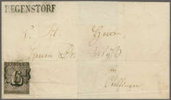 Zürich 6, Type II, die 67. Marke des Hunderterbogens, farbfrisch und ...