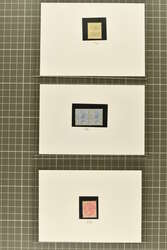 1857-1881: Interesting select accumulation of unused (13) and used ...