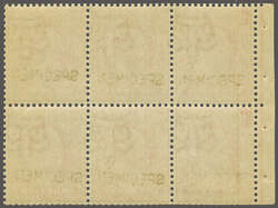 1902 (Jan 1): De La Rue 1 d. scarlet, wmk. Crown inverted, an unused ...