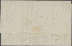 British Protectorate (1815-1864) 1851 (Dec 6): Prepaid entire letter ...