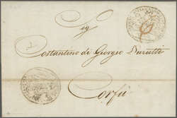 British Protectorate 1815-1864 1831 (April 1): Incoming entire letter ...