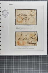 British Protectorate 1815-1864 1821/1835: Large "ISOLA" circular ...