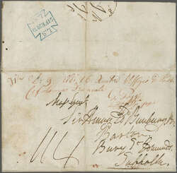 British Protectorate 1815-1864 1830 (Dec 16): Prepaid entire letter ...