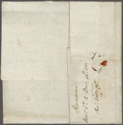 British Protectorate 1815-1864 1830 (Dec 16): Prepaid entire letter ...