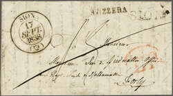 5655010: スイス・切手前代 - Pre-philately