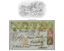 40 Rp. lebhaftgrünlicholiv, sieben farbfrische und vorab voll- bis ...