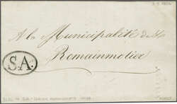 5655010: スイス・切手前代 - Pre-philately