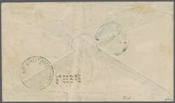 1879 (Aug 11): Cover to Oratava, Canary Islands endorsed "pr "Les ...
