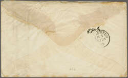 British Inland Mail Madagascar 1895 (July 8): Combination cover to ...