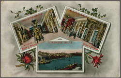 1915 (June 24): Stampless picture postcard to England, from a soldier ...