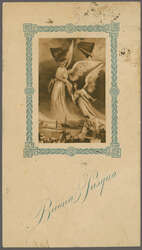 1921 (March 13): Picture postcard from Italy to Malta franked 5 & 10 ...