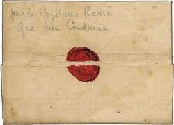 Morocco, 1754: Disinfected entire to Marseille datelined "Saffi", ...