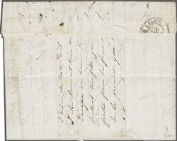 Mauritius used in Seychelles, 1870 (Oct 23): Entire from the Cordier ...