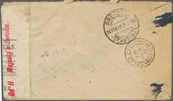 Boer War 1901 (Feb 19): Cover from Barberton to Green Point Camp, ...