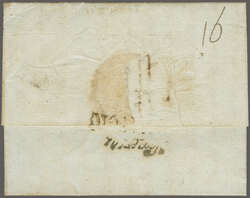 1820 (April): Entire to Venice from the Tripcovich correspondence ...