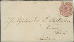 Faroe Islands 1880c (June 3): Incoming small envelope from Great ...