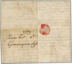 1759 (October 1.): Entire Merchant letter from Smyrna addressed to ...