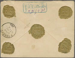 Dahomey 1902 (March 31) : Insured Envelope for 200 francs to France ...