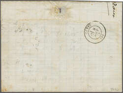 Saint Pierre et Miquelon 1875 (July 22): Entire letter written from ...