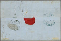 Sicilia 1859 (Nov 1): Entire from Palermo to Firenze franked 2 gr. ...