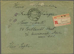 Far Eastern Republic, 1923 (June 13): Registered cover to New York ...