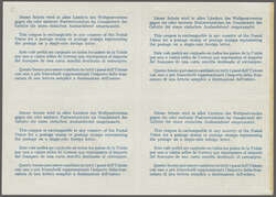 1930: International Reply Coupon imperforate of the London type, a ...