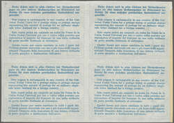 1947: International Reply Coupon imperforate of the London type, a ...