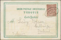 Palestine under Turkish rule, 1900c: Litho picture postcard of ...