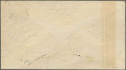 Haiti, 1889: Stampless envelope to St. Thomas showing on obverse good ...