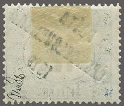 1919: Hungary Postage Due 12 f. deep green & black, overprint G in ...