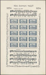 1934 (Dec 17/21): "Music Sheets", the 1 kc. brown-lilac and 2 kc. ...