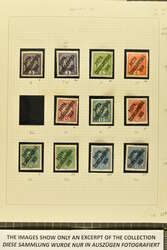 1919: "Posta Ceskoslovenska / 1919", the collection in album and ...