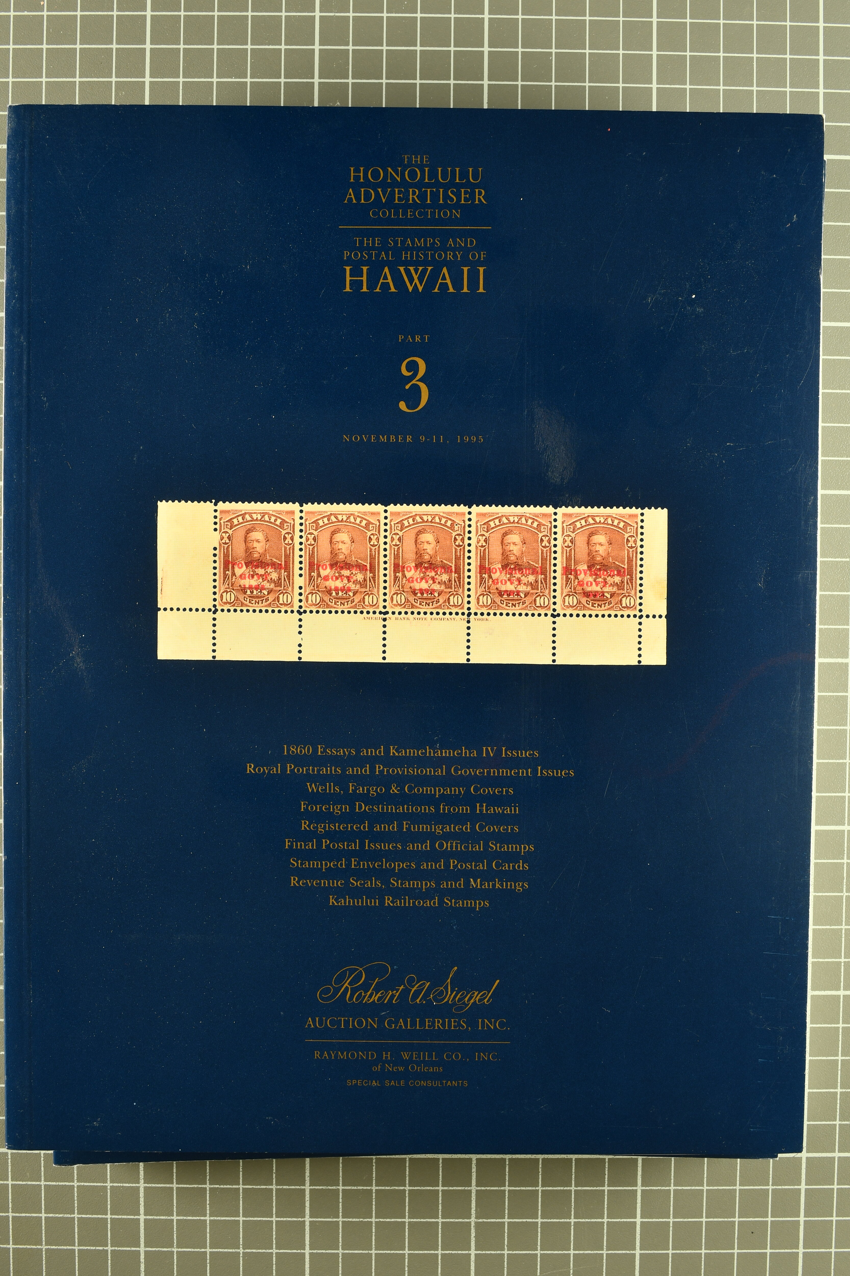1890/2009: A diverse philatelic literature collection including rare ...